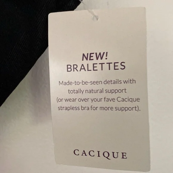 Cacique Bralette Size 14/16 - Picture 2 of 4
